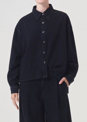 Agolde Aiden High Low Shirt Dispute | 891026-HAJ