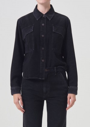 Agolde Beck Shirt Jacket Intense | 415908-INU