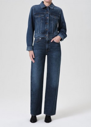 Agolde Harper Straight Jean Stretch Tempo | 395672-XOB