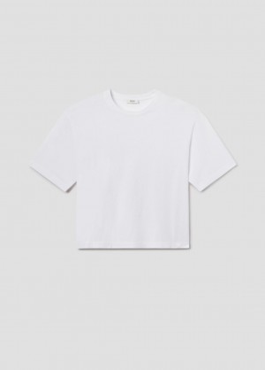 Agolde Marr Tee White | 381795-UHS