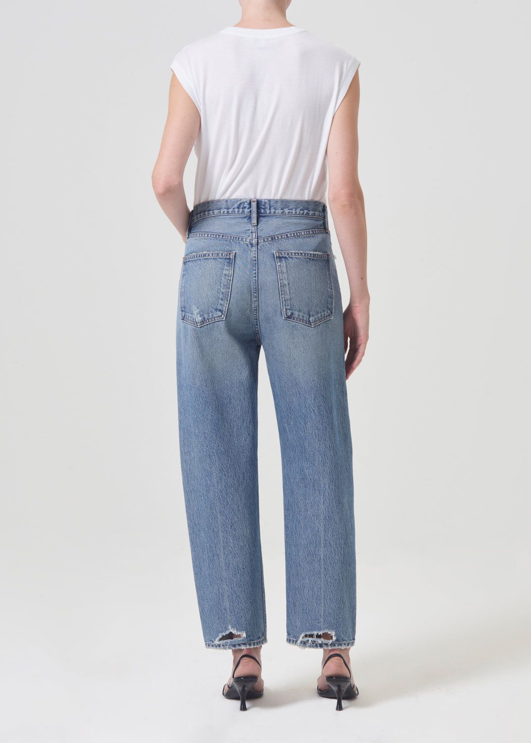 Agolde 90's Crop Mid Rise Straight Hooked | 163047-SEP