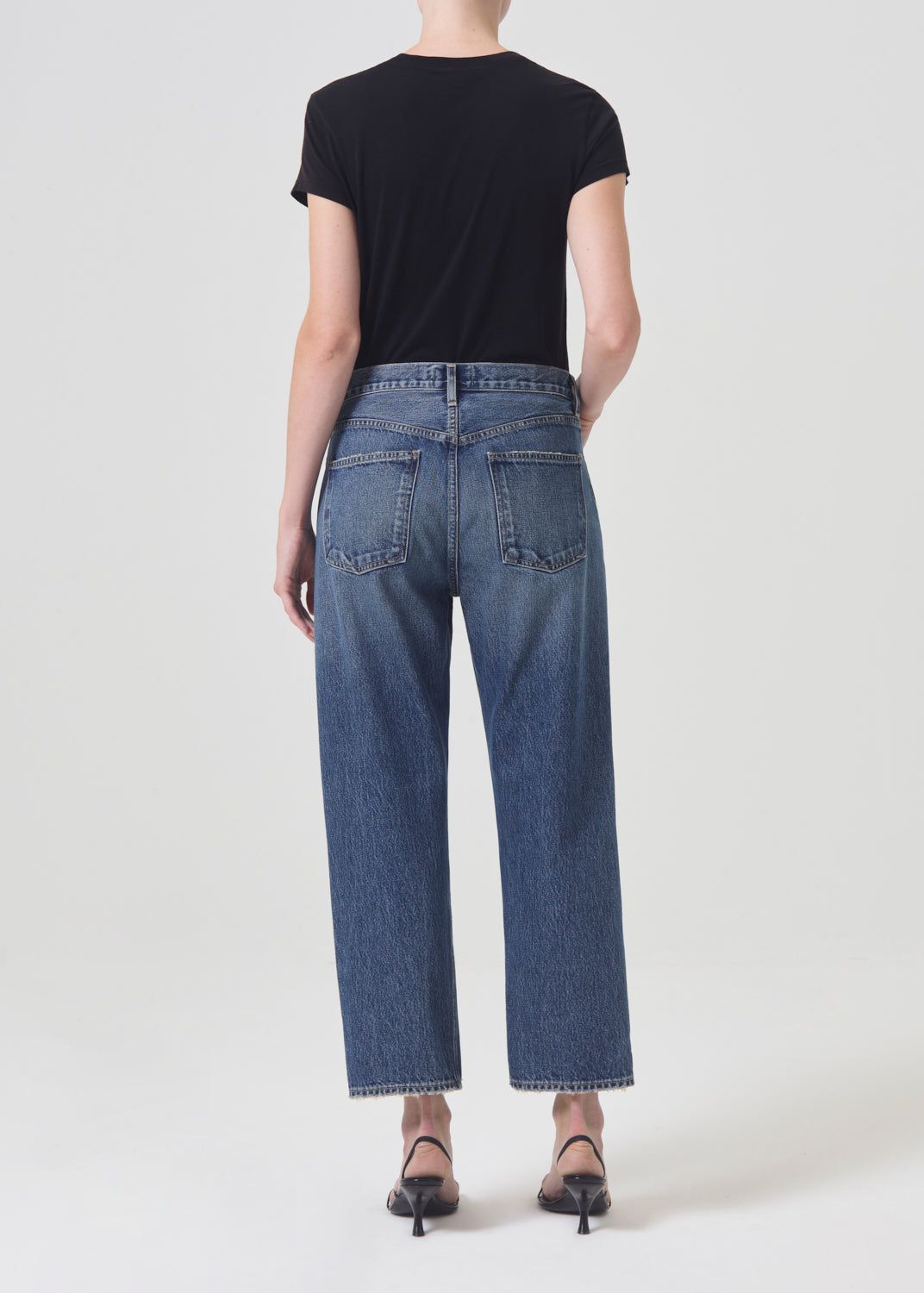 Agolde 90's Crop Mid Rise Straight Imagine | 298105-YRD