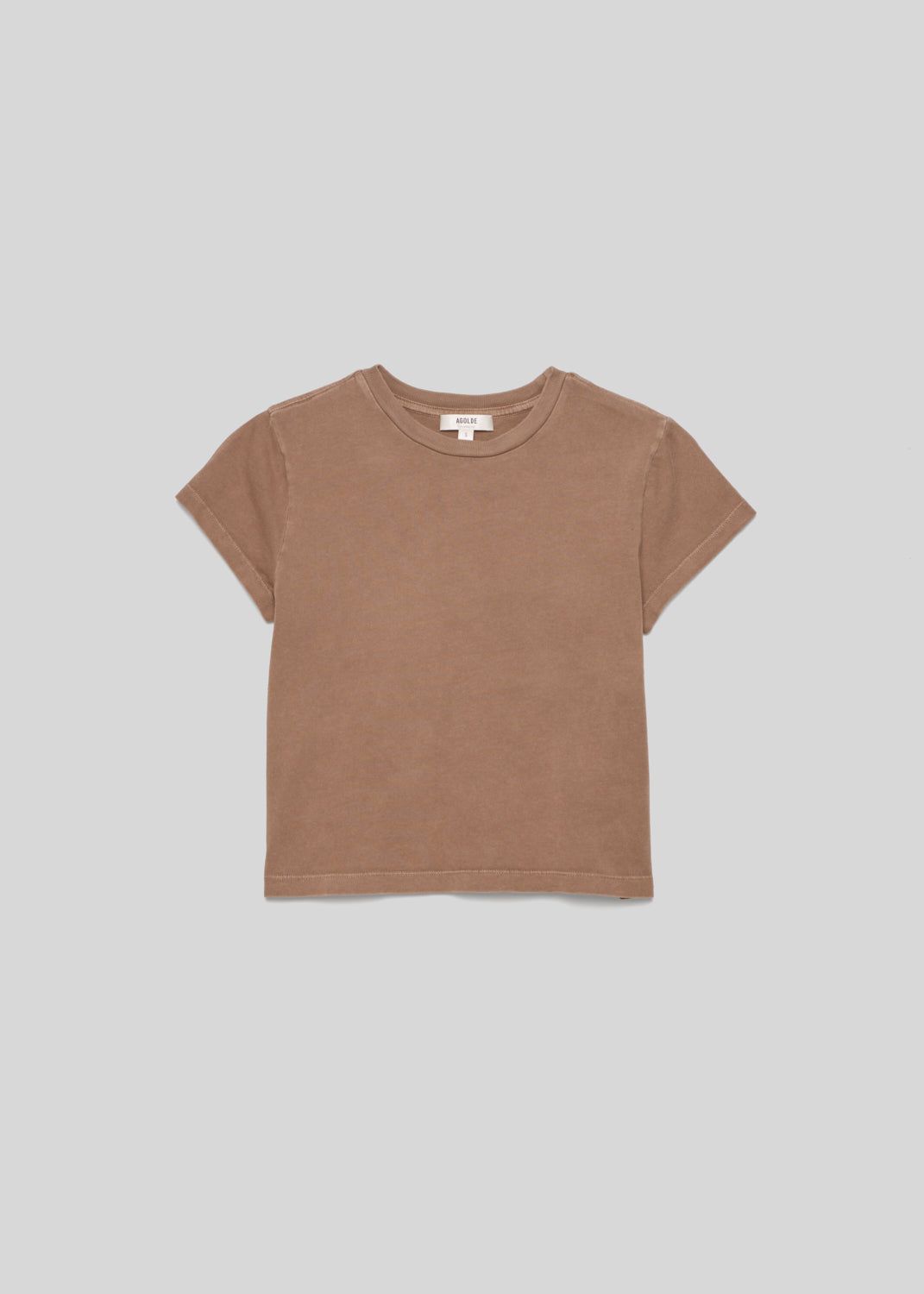 Agolde Adine Shrunken Tee Kiln | 245701-FQU