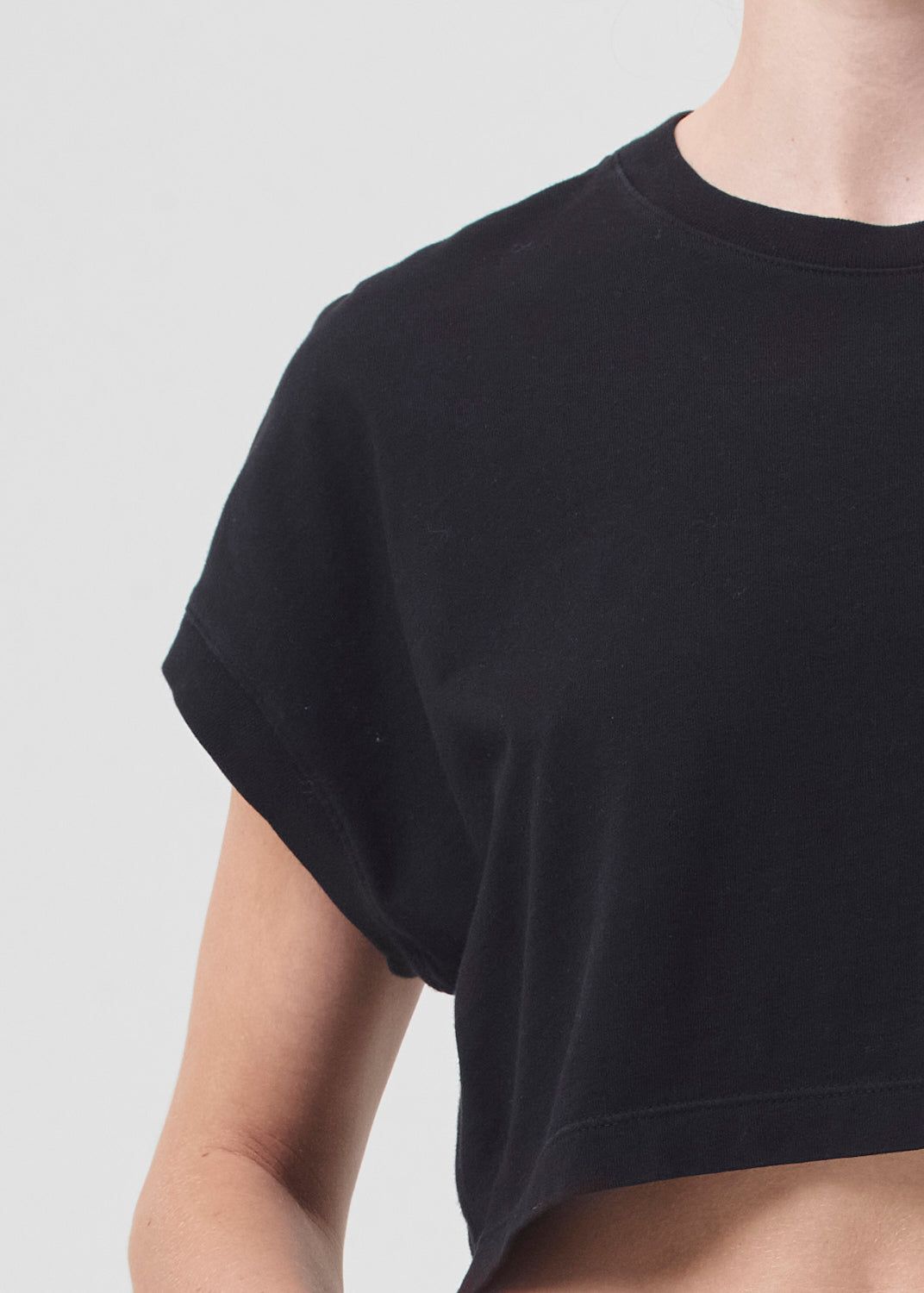 Agolde Aiden Tee Black | 283157-BOQ