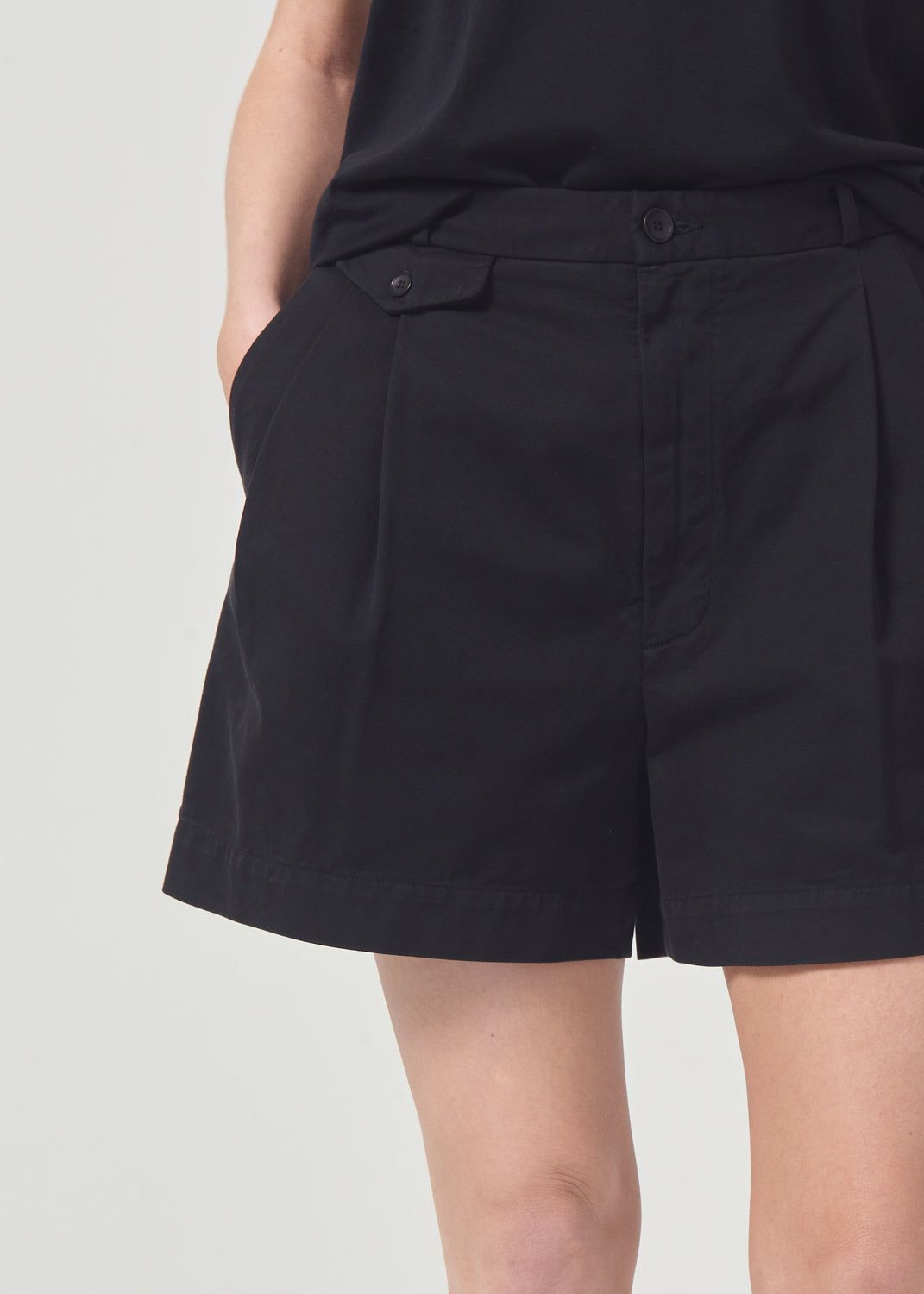 Agolde Becker Short Black | 372485-TSW