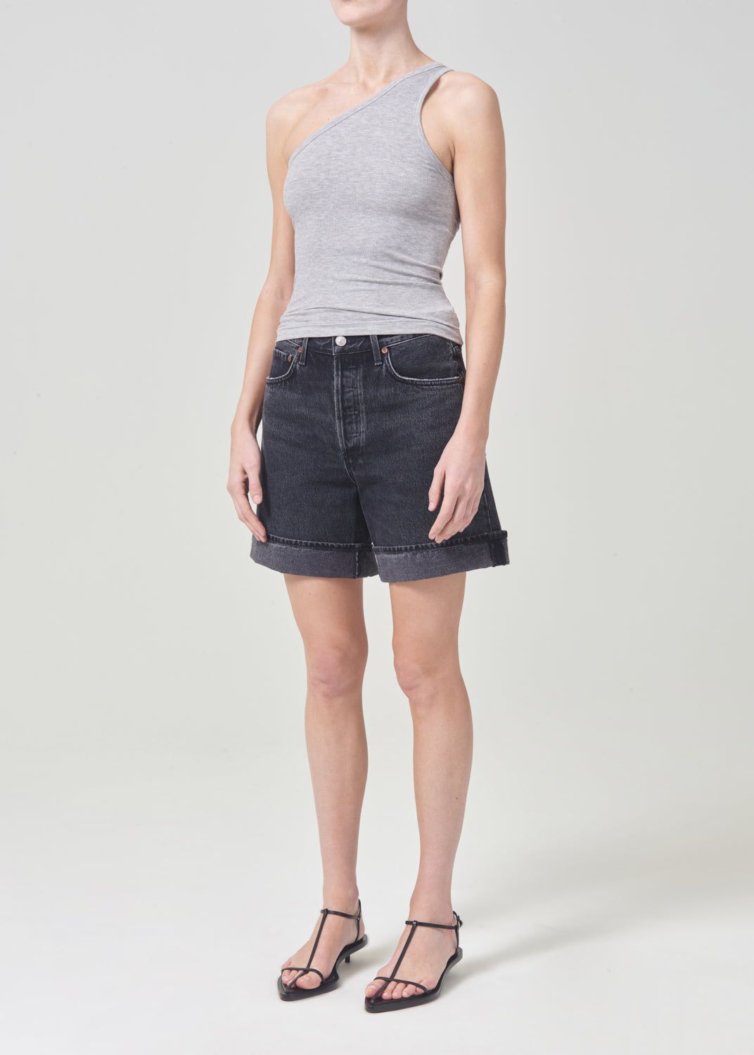 Agolde Brita Tank Grey | 560178-LJR