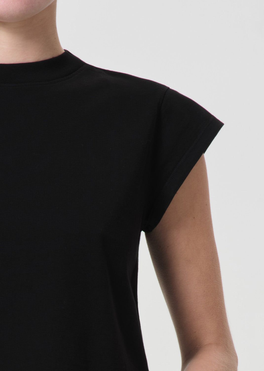 Agolde Bryce Tee Black | 923507-ACV