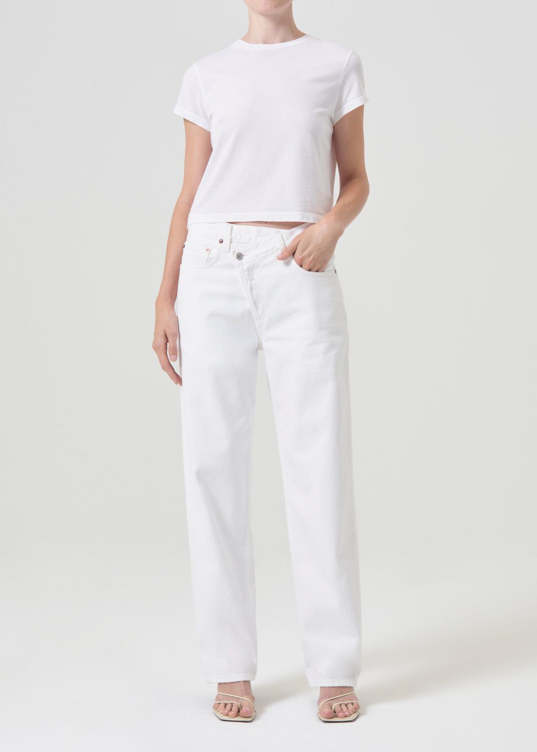 Agolde Criss Cross Upsized Jean Milkshake | 236180-PDK