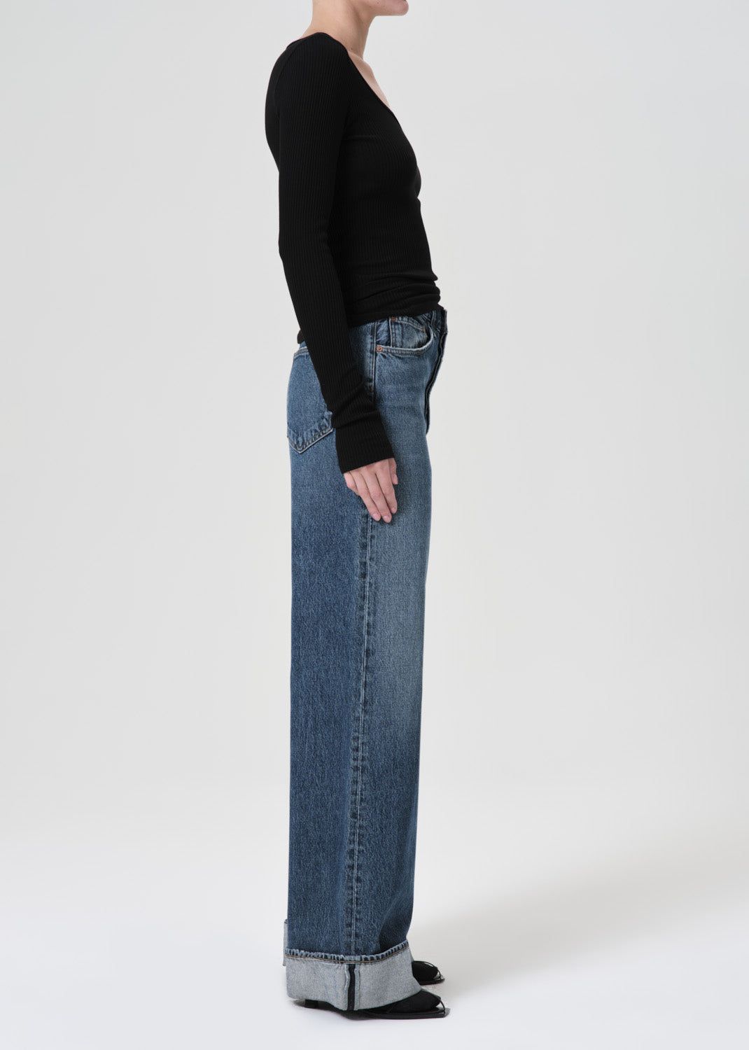 Agolde Dame High Rise Wide Leg Control | 385201-MWF