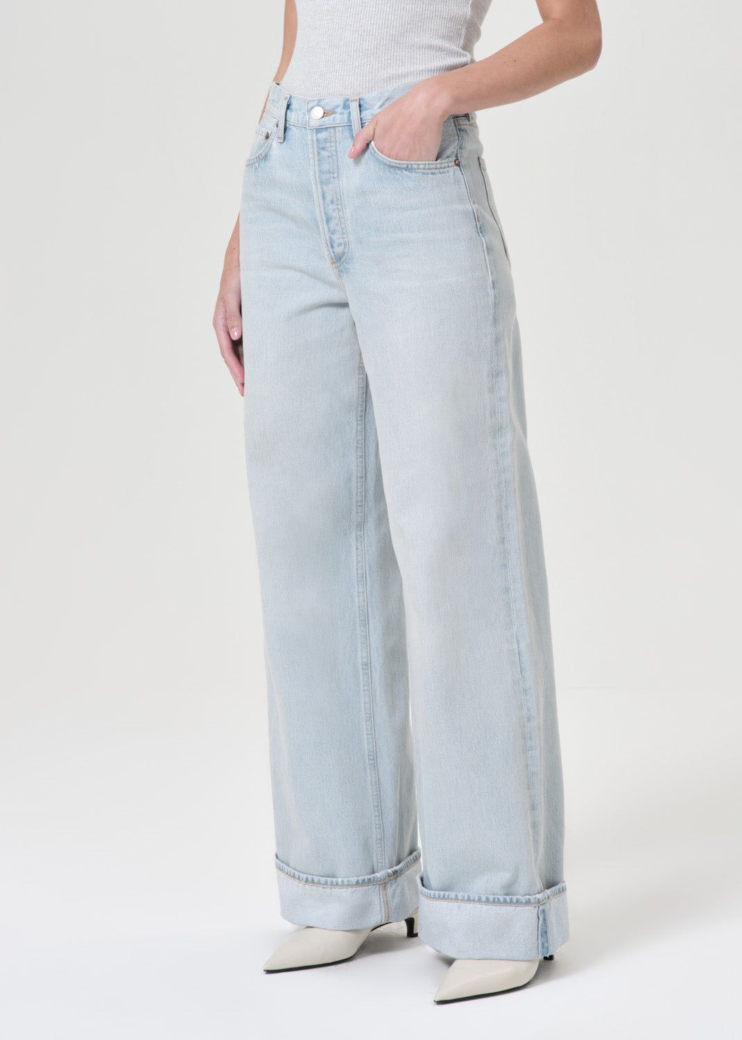 Agolde Dame High Rise Wide Leg Revive | 245019-XYE