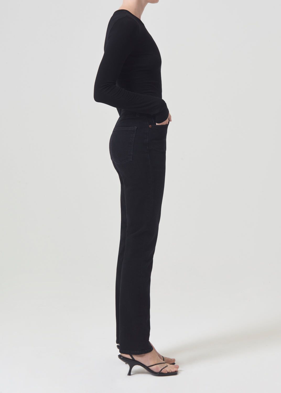 Agolde Freya High Rise Slim Stretch Hush | 456390-HDJ