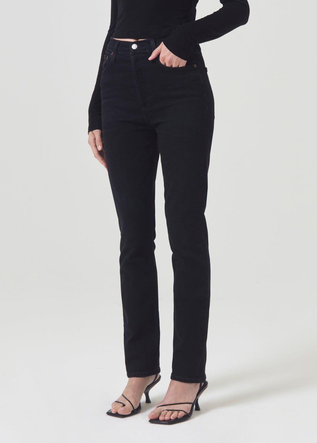 Agolde Freya High Rise Slim Stretch Hush | 456390-HDJ