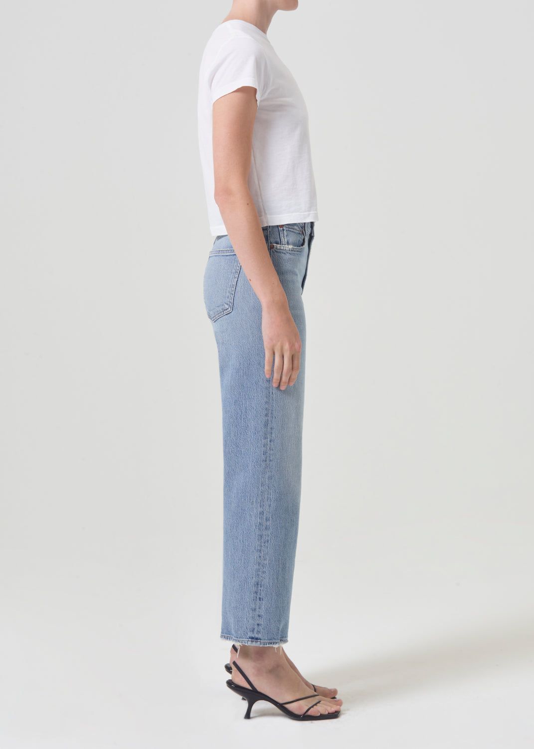 Agolde Harper Crop Jean Hassle | 342961-PIG