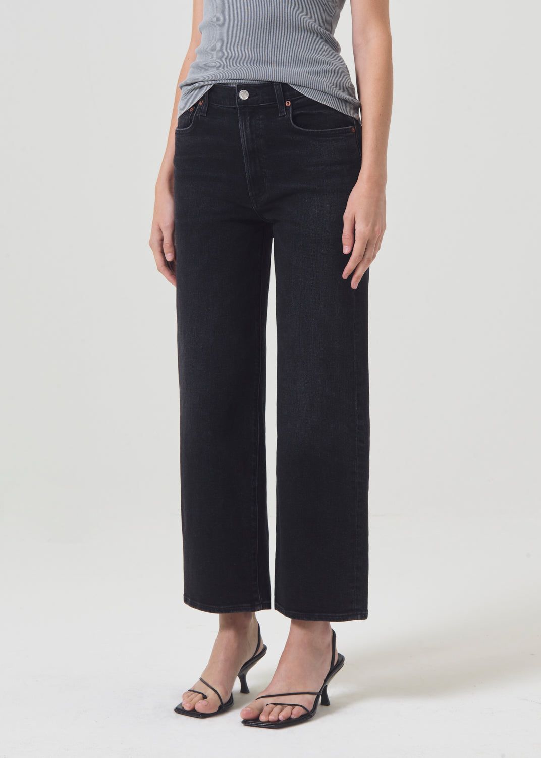 Agolde Harper Crop Jean Hush | 587213-LMQ