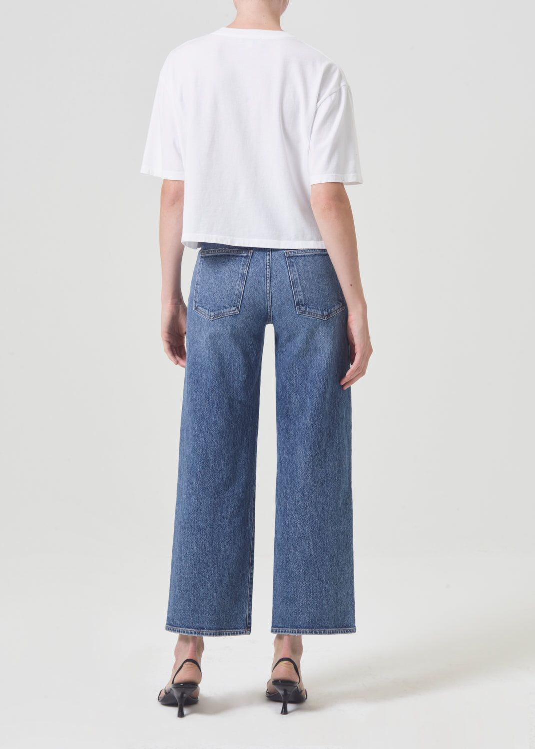 Agolde Harper Crop Jean Moor | 538107-BOU