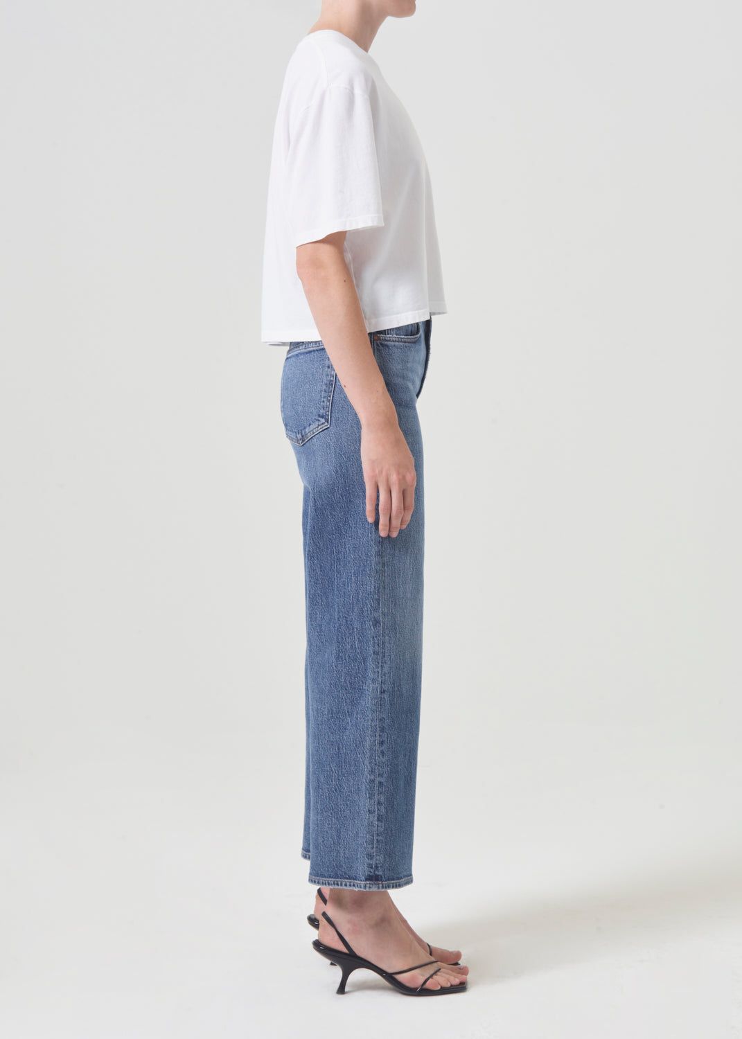 Agolde Harper Crop Jean Moor | 538107-BOU