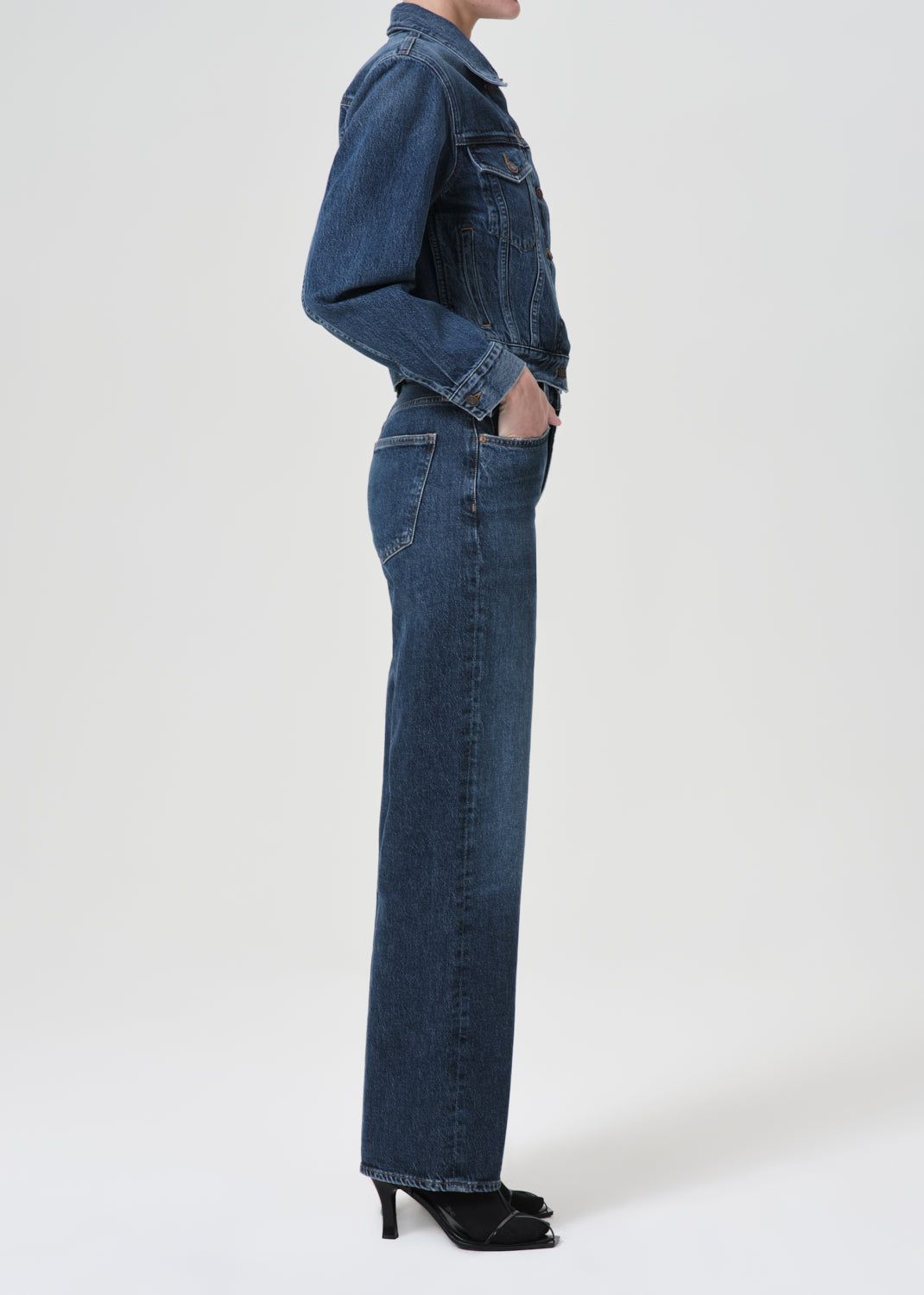 Agolde Harper Straight Jean Stretch Tempo | 395672-XOB