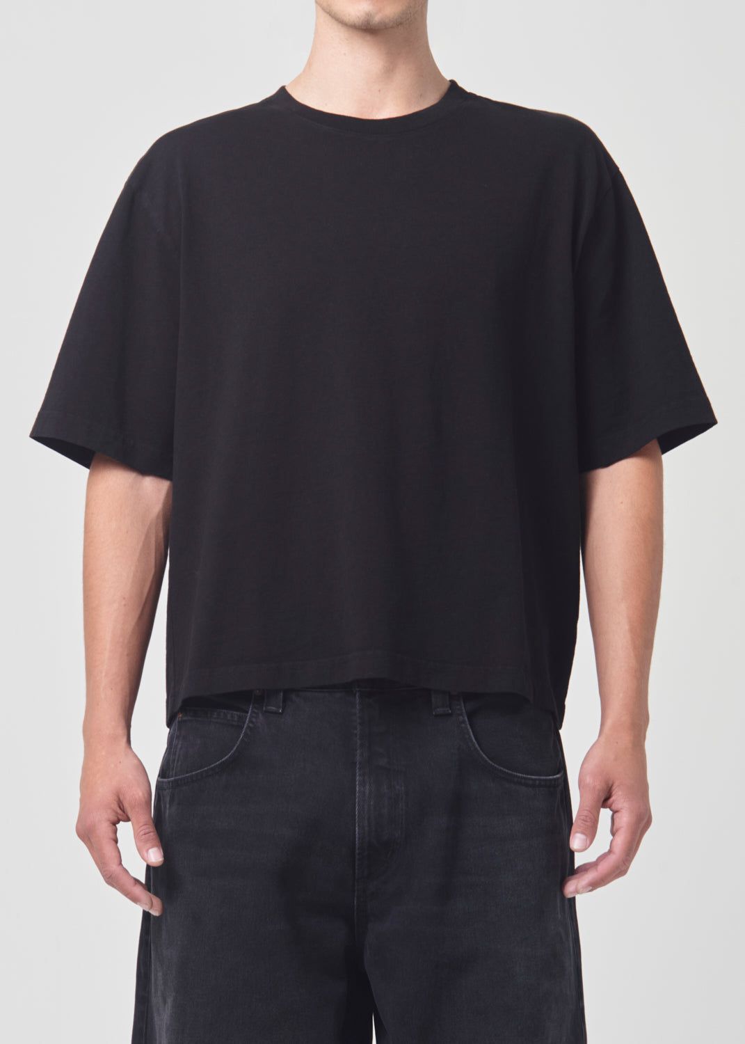 Agolde Marr Tee Black | 748160-FVY