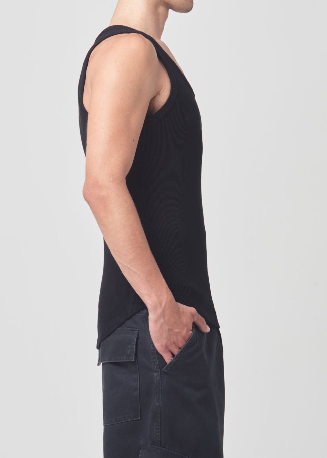 Agolde Morris Tank Black | 348056-DMJ