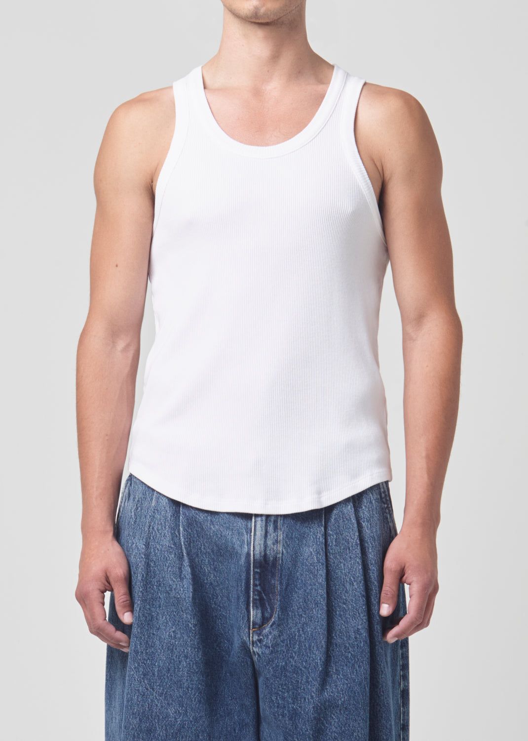 Agolde Morris Tank White | 406251-ROC