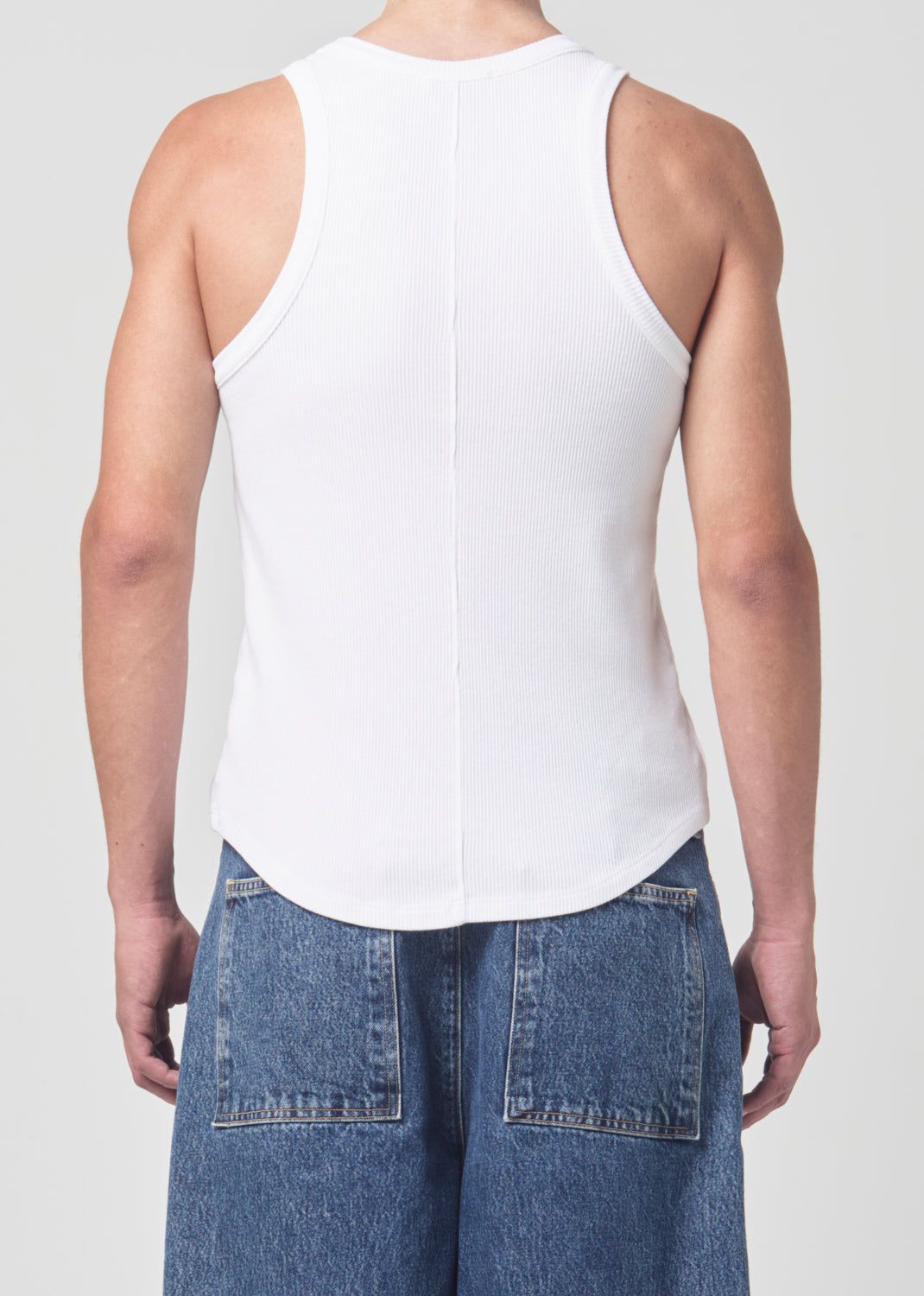 Agolde Morris Tank White | 406251-ROC