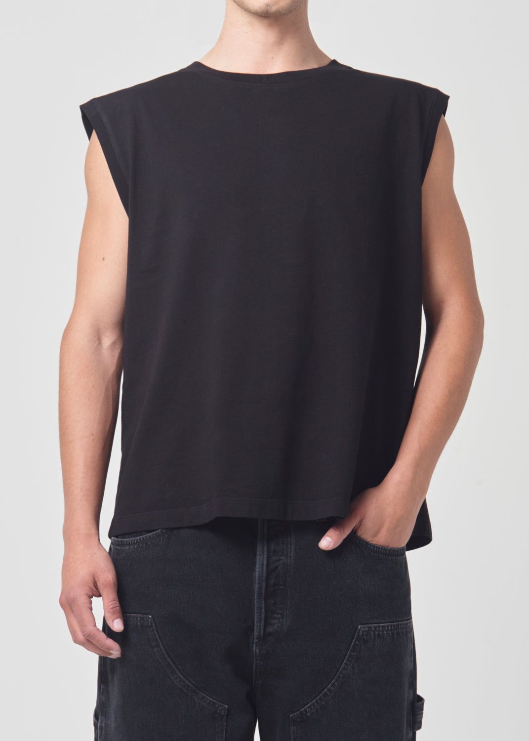 Agolde Seth Muscle Tee Black | 915638-KIT