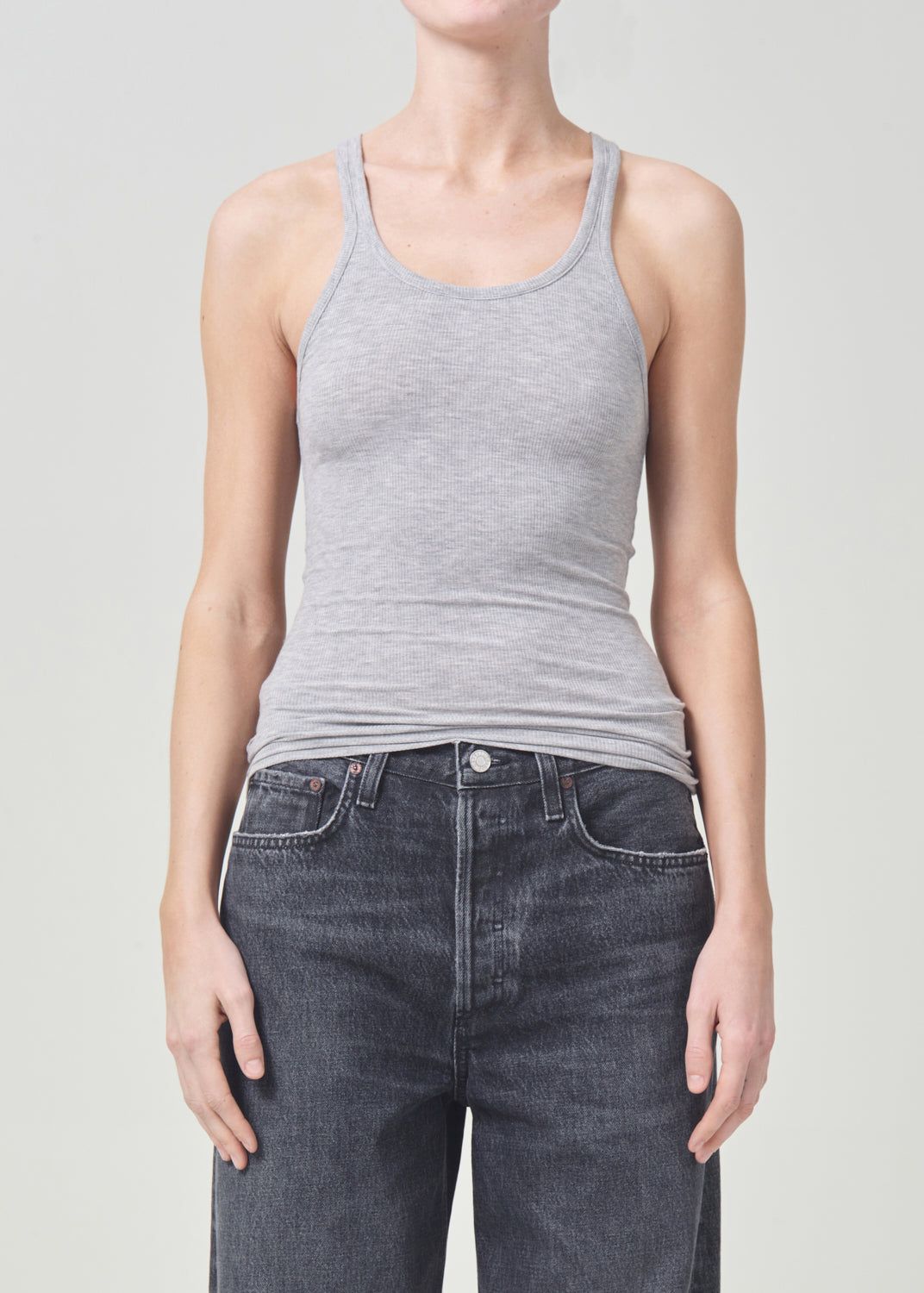 Agolde Zane Tank Grey | 914508-YDX