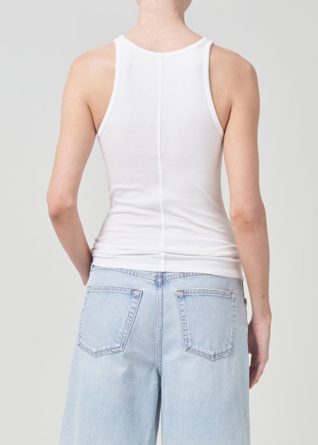 Agolde Zane Tank White | 351267-NQZ